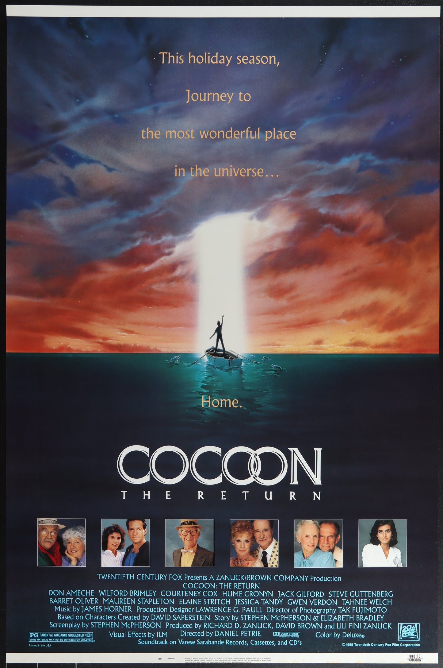 Cocoon: The Return (1988) Original US One Sheet Movie Poster