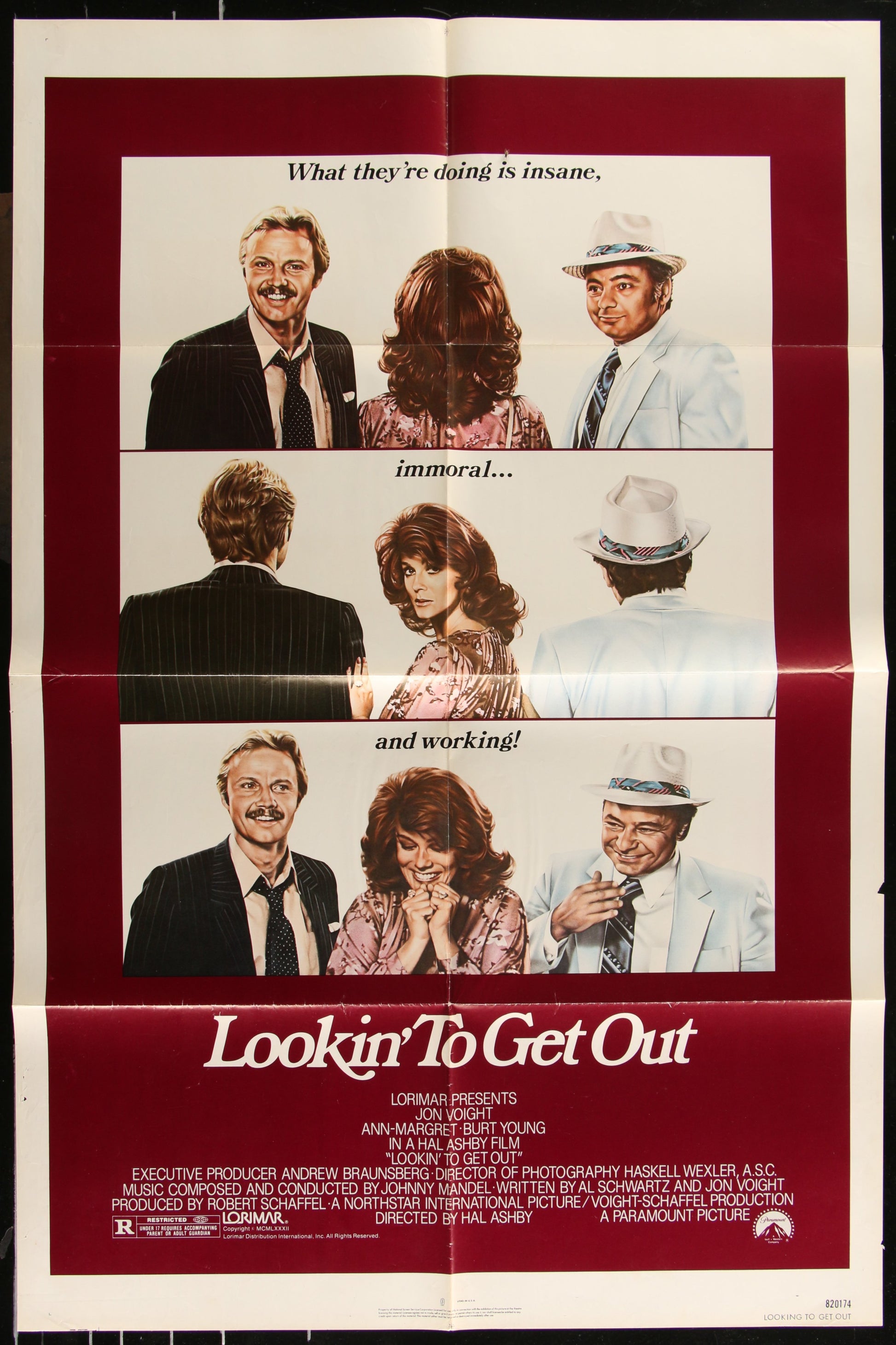 Lookin' To Get Out (1982) Original US One Sheet Movie Poster
