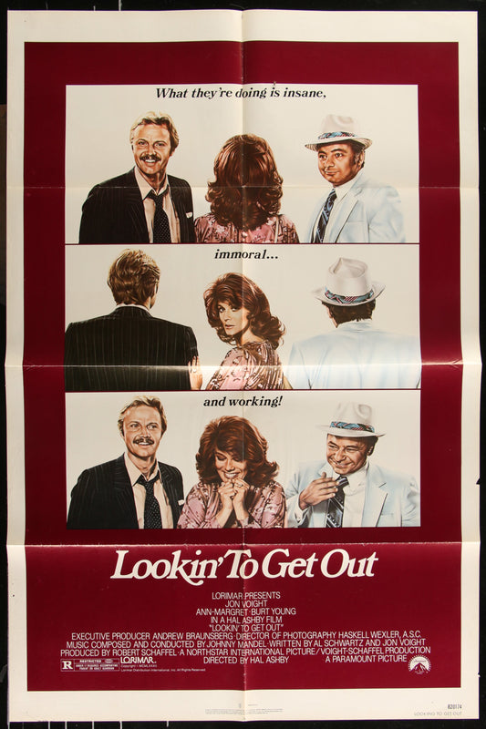 Lookin' To Get Out (1982) Original US One Sheet Movie Poster