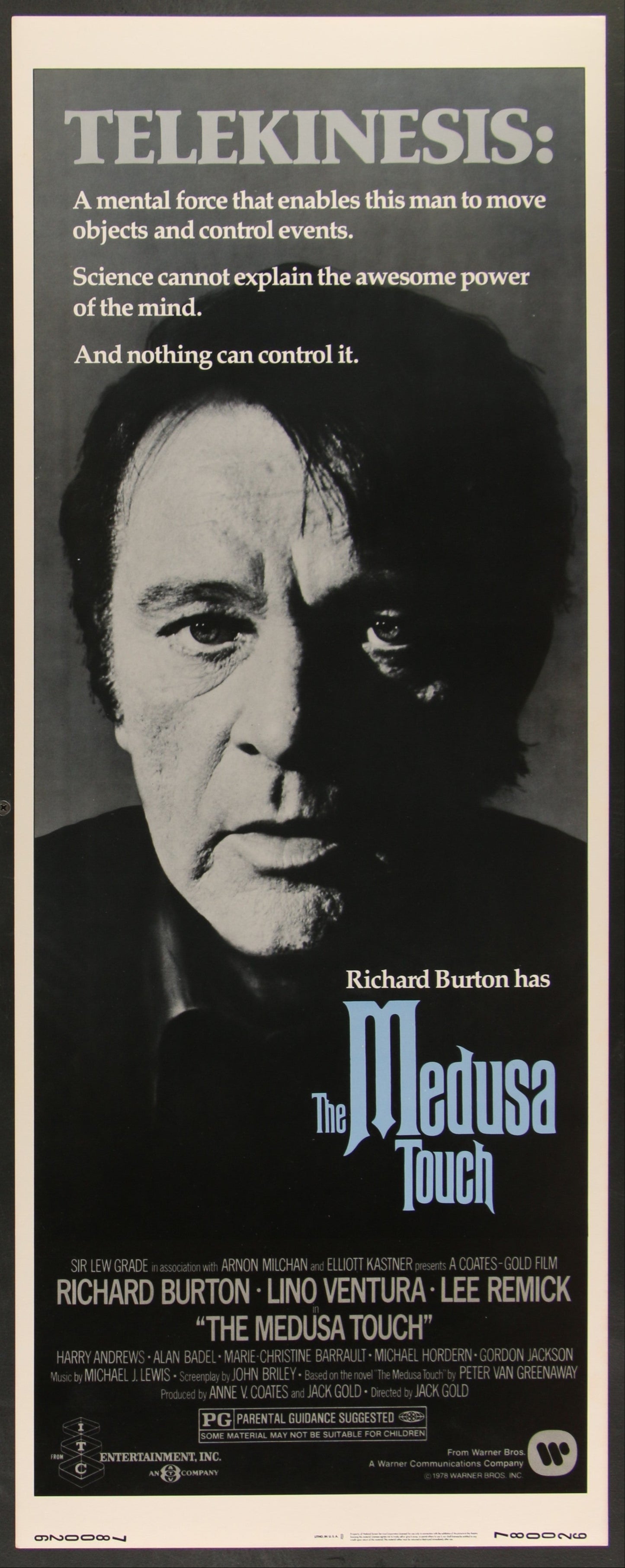 The Medusa Touch (1978) Original US Insert Movie Poster