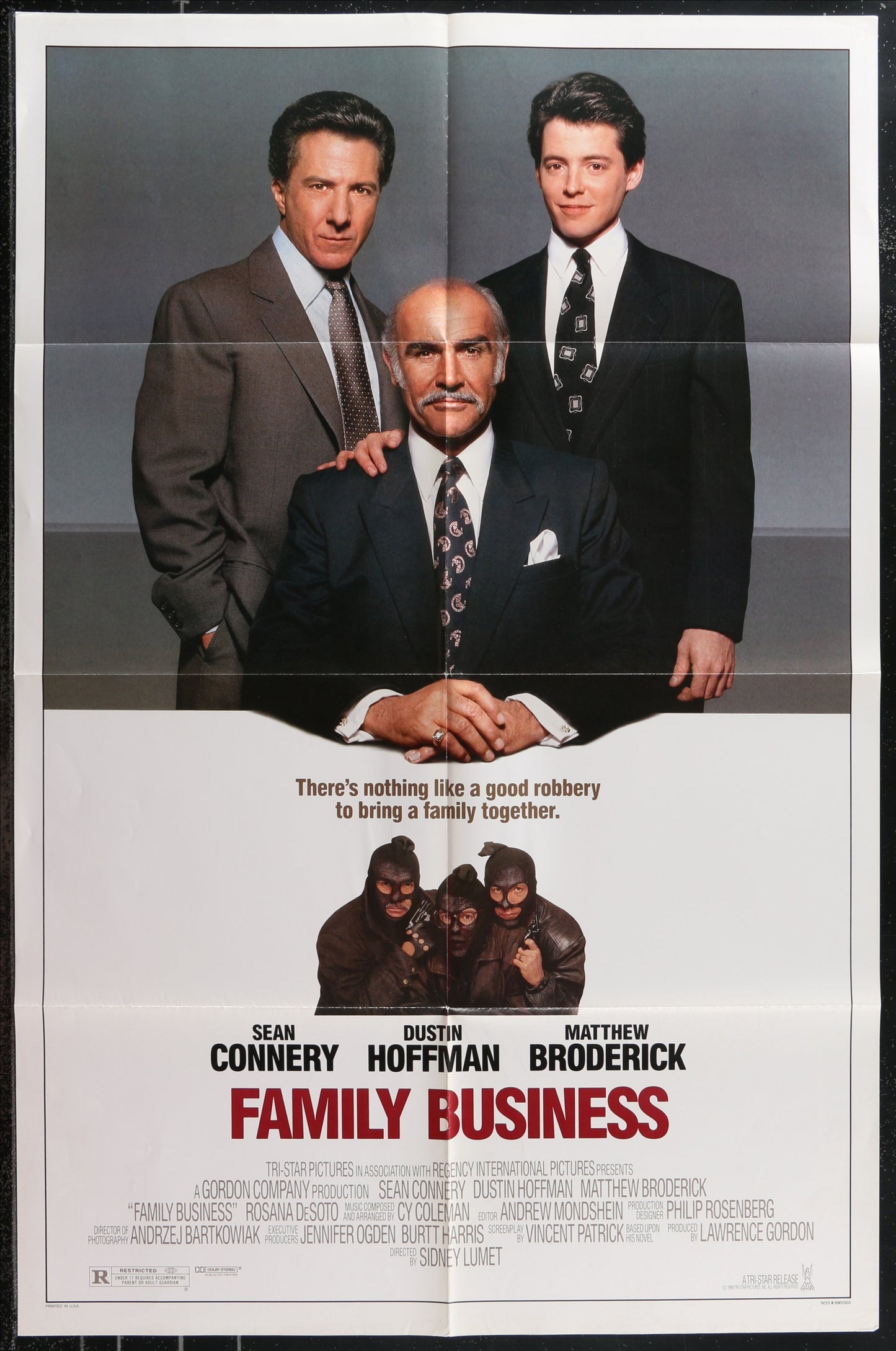 Family Business (1989) Original US One Sheet Movie Poster