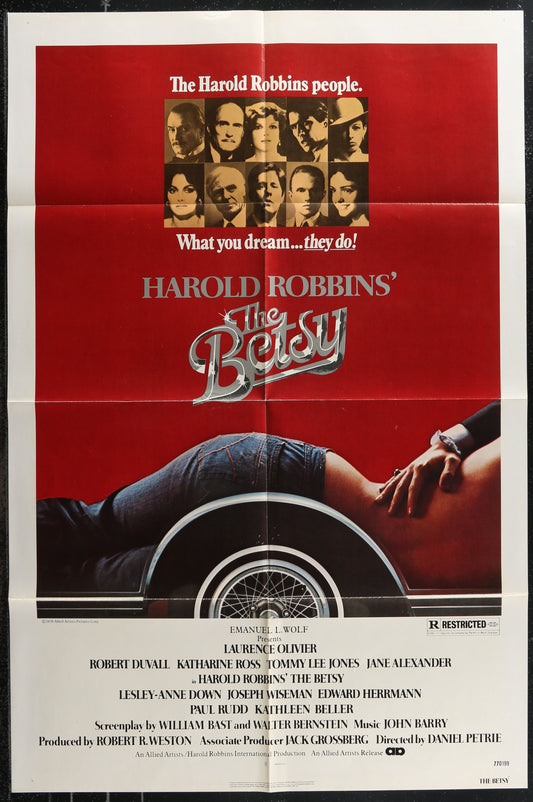 The Betsy (1978) Original US One Sheet Movie Poster