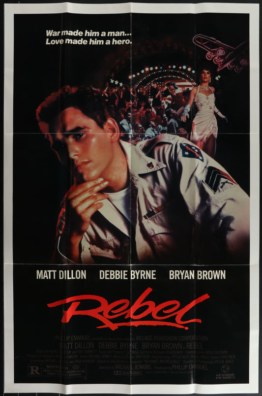 Rebel (1985) Original US One Sheet Movie Poster