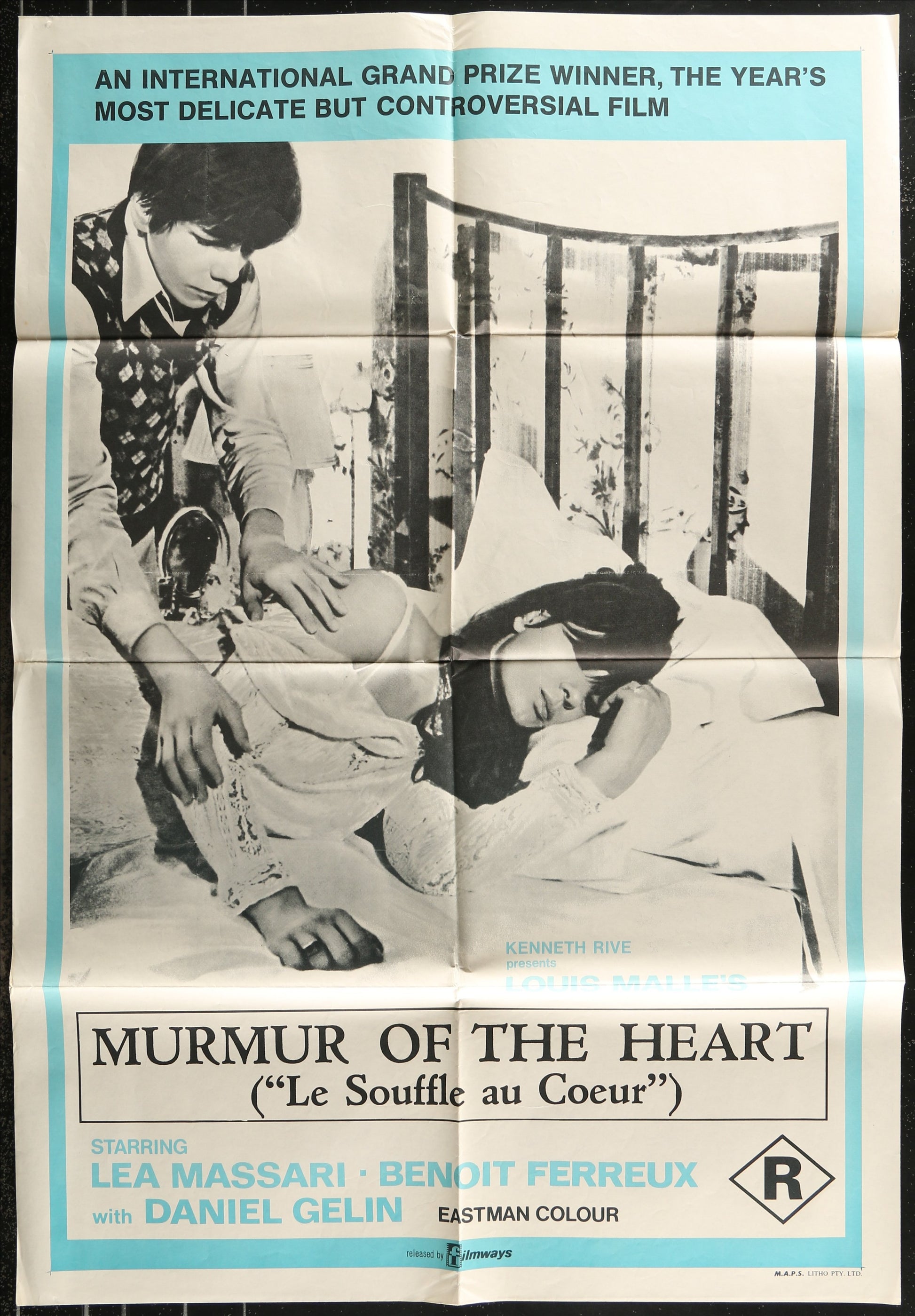 Murmur Of The Heart (1971) Original US One Sheet Movie Poster