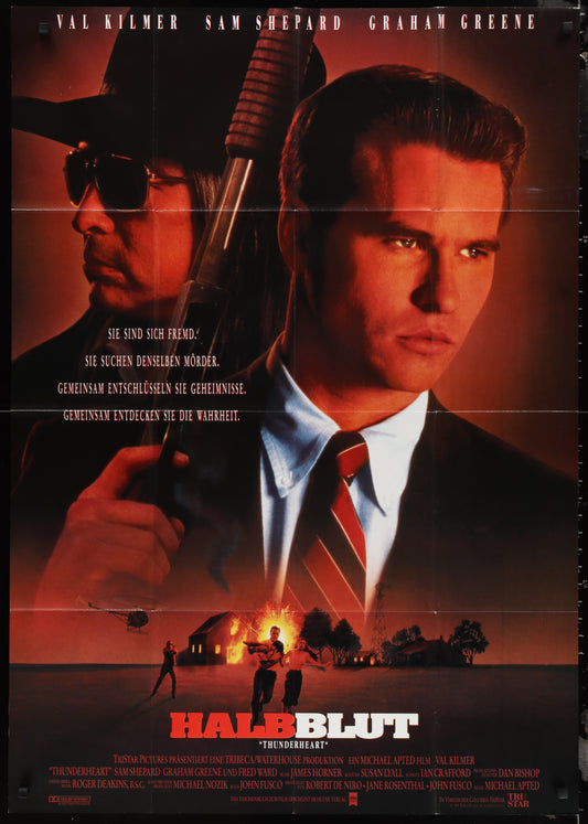 Thunderheart (1992) Original German A0 Movie Poster