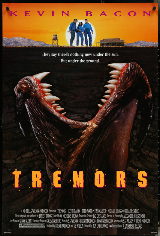 Tremors (1990) Original US One Sheet Movie Poster