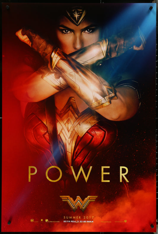 Wonder Woman (2017) Original US One Sheet Movie Poster