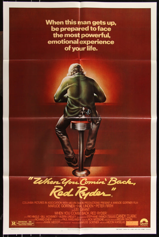 When You Comin' Back, Red Ryder (1979) Original US One Sheet Movie Poster