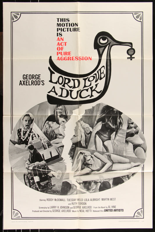 Lord Love A Duck (1966) Original US One Sheet Movie Poster