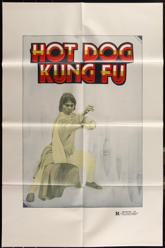 Hot Dog Kung-Fu (1986) Original US One Sheet Movie Poster