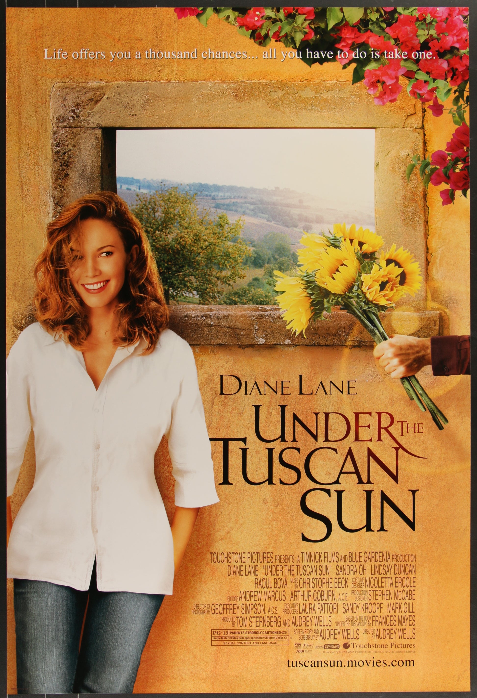 Under The Tuscan Sun (2003) Original US One Sheet Movie Poster