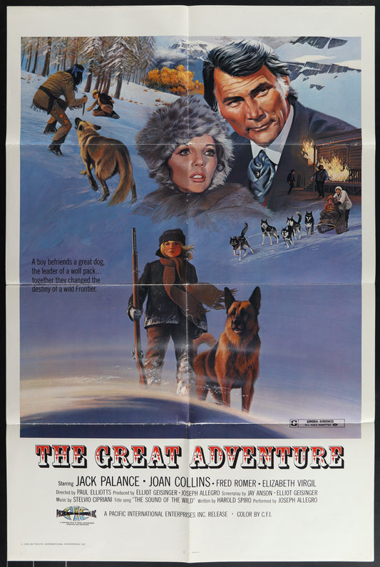 The Great Adventure (1975) Original US One Sheet Movie Poster