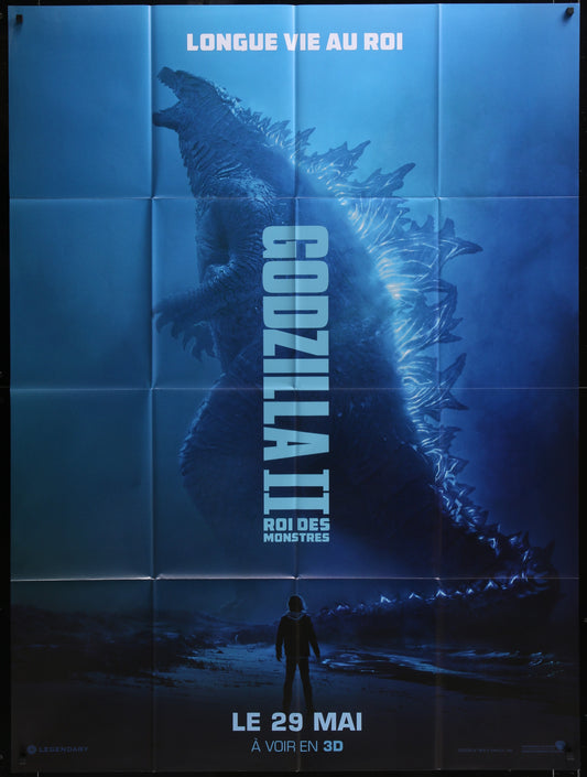 Godzilla: King Of The Monsters (2019) Original French One Panel Movie Poster