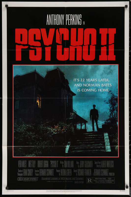 Psycho II (1983) Original US One Sheet Movie Poster