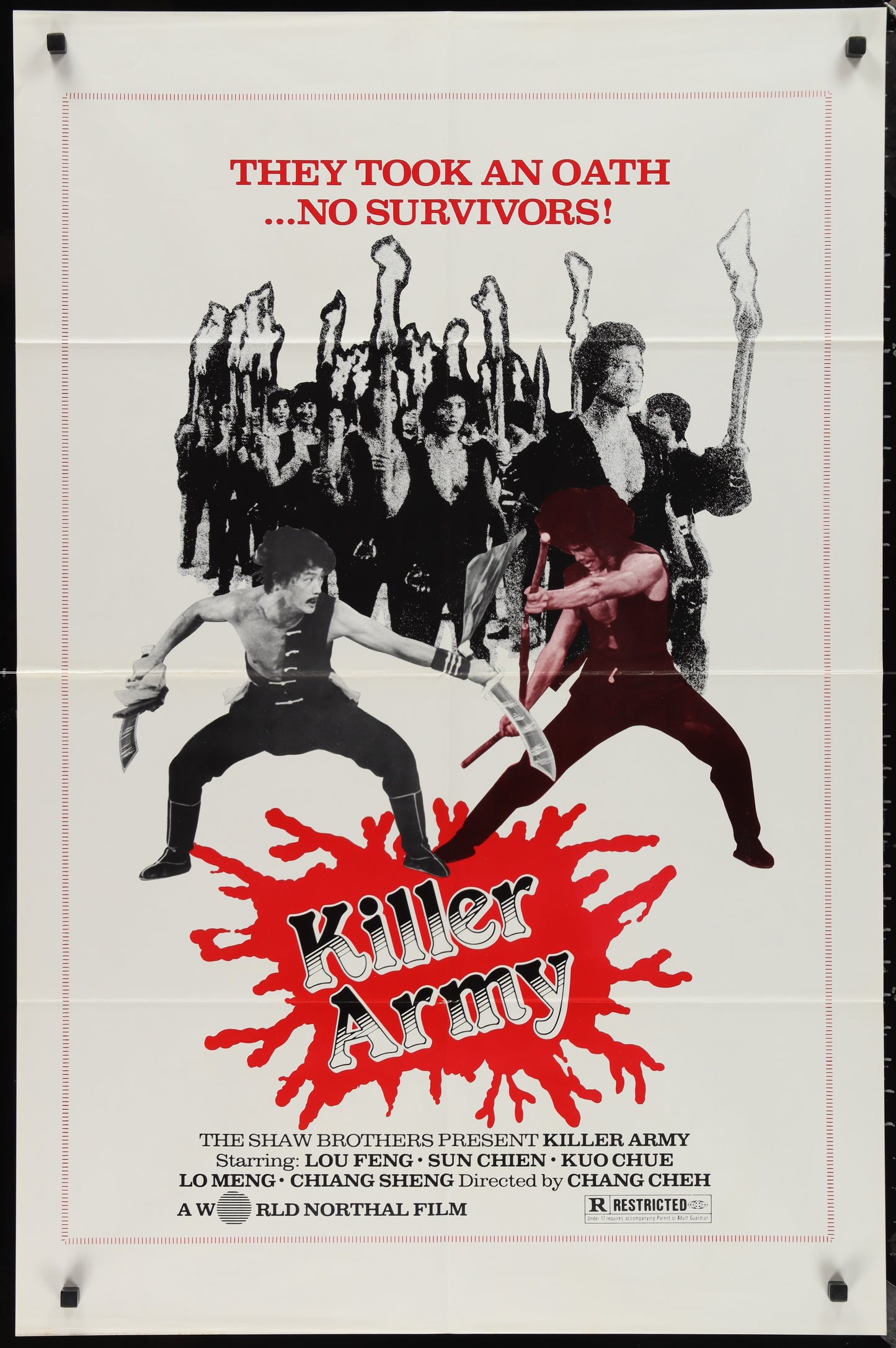 Killer Army (1980) Original US One Sheet Movie Poster