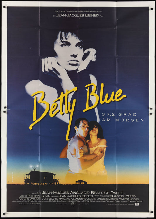 Betty Blue (1986) Original German A0 Movie Poster