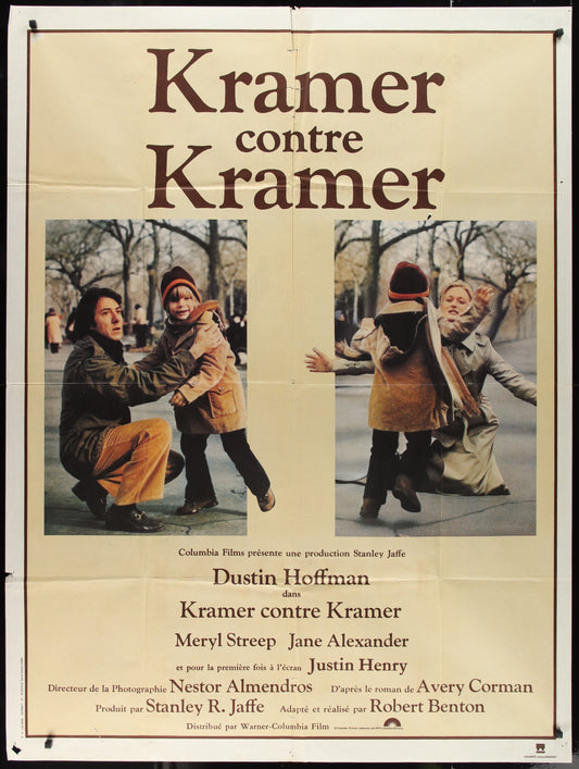 Kramer Vs Kramer (1979) Original French One Panel Movie Poster