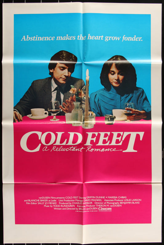 Cold Feet (1984) Original US One Sheet Movie Poster