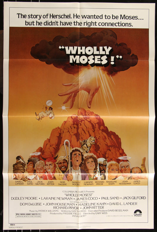 Wholly Moses (1980) Original US One Sheet Movie Poster