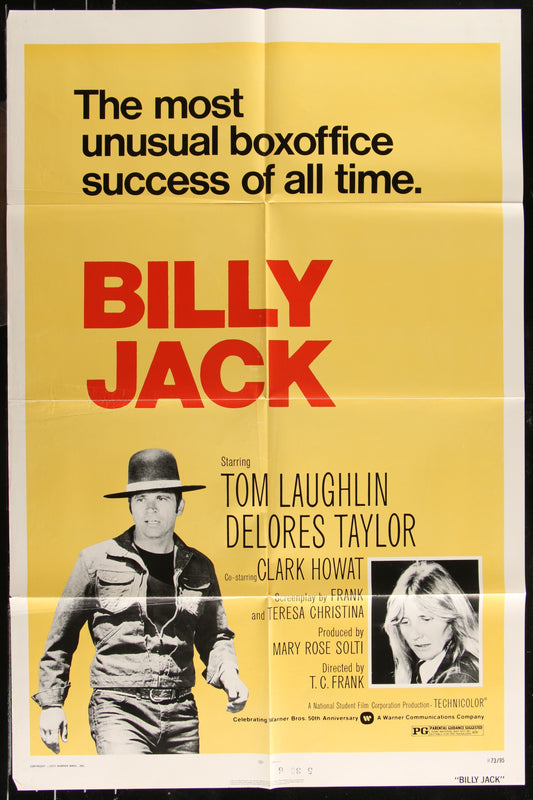 Billy Jack (1973 RR) Original US One Sheet Movie Poster