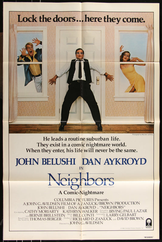 Neighbors (1981) Original US One Sheet Movie Poster