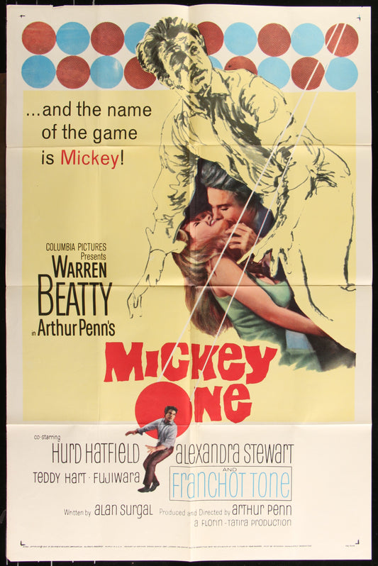 Mickey One (1965) Original US One Sheet Movie Poster