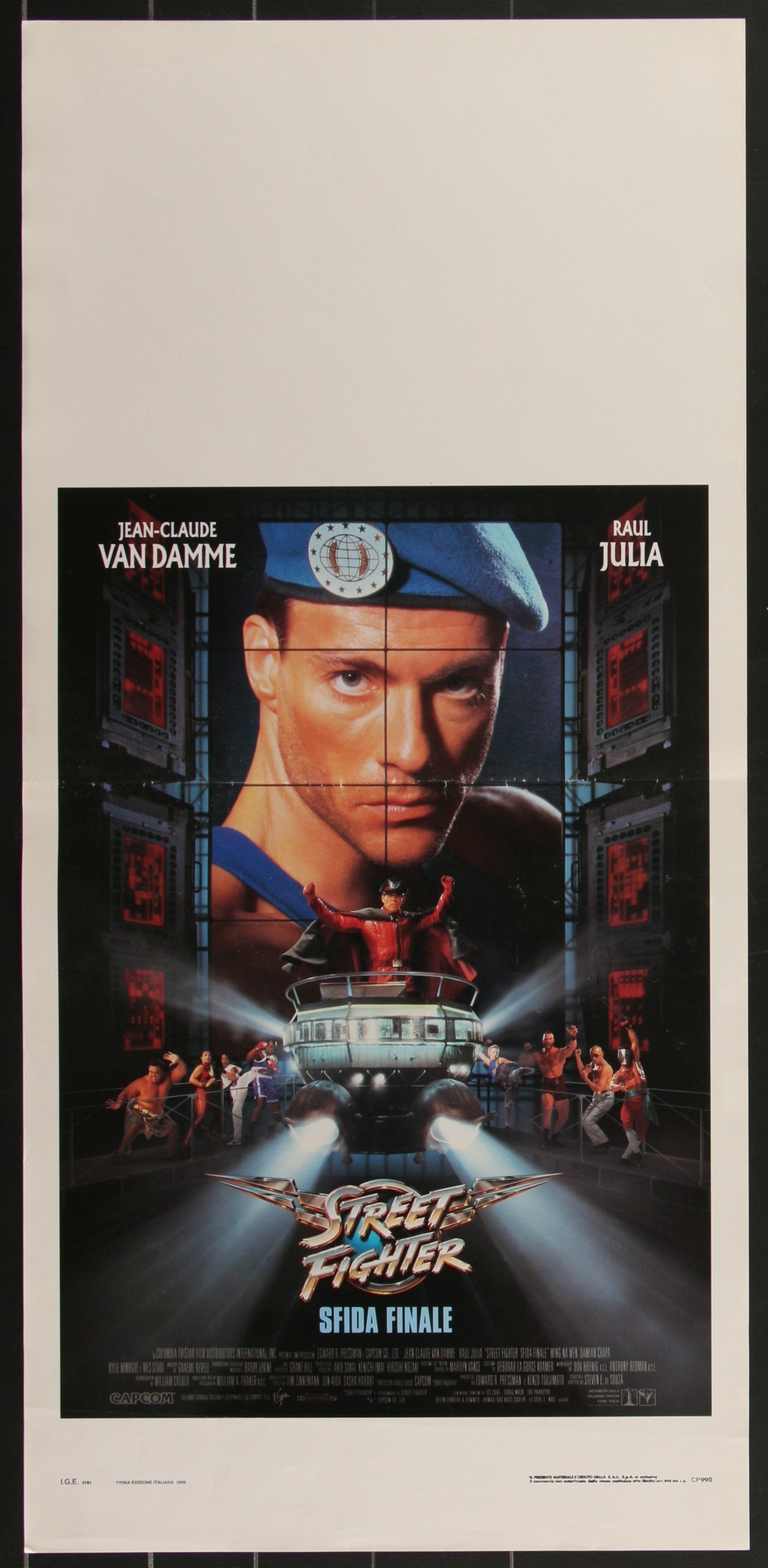 Street Fighter (1994) Original Italian Locandina Movie Poster