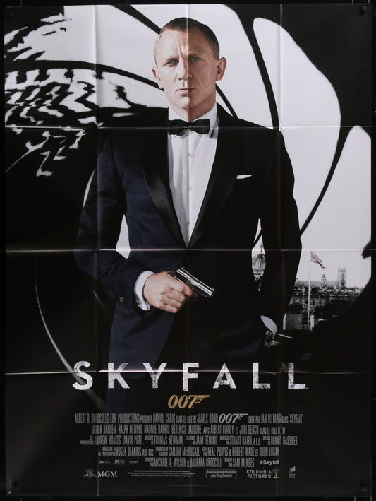 Skyfall (2012) Original French One Panel Movie Poster