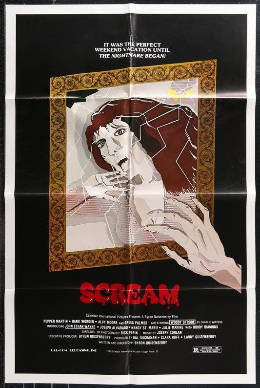 Scream (1983) Original US One Sheet Movie Poster