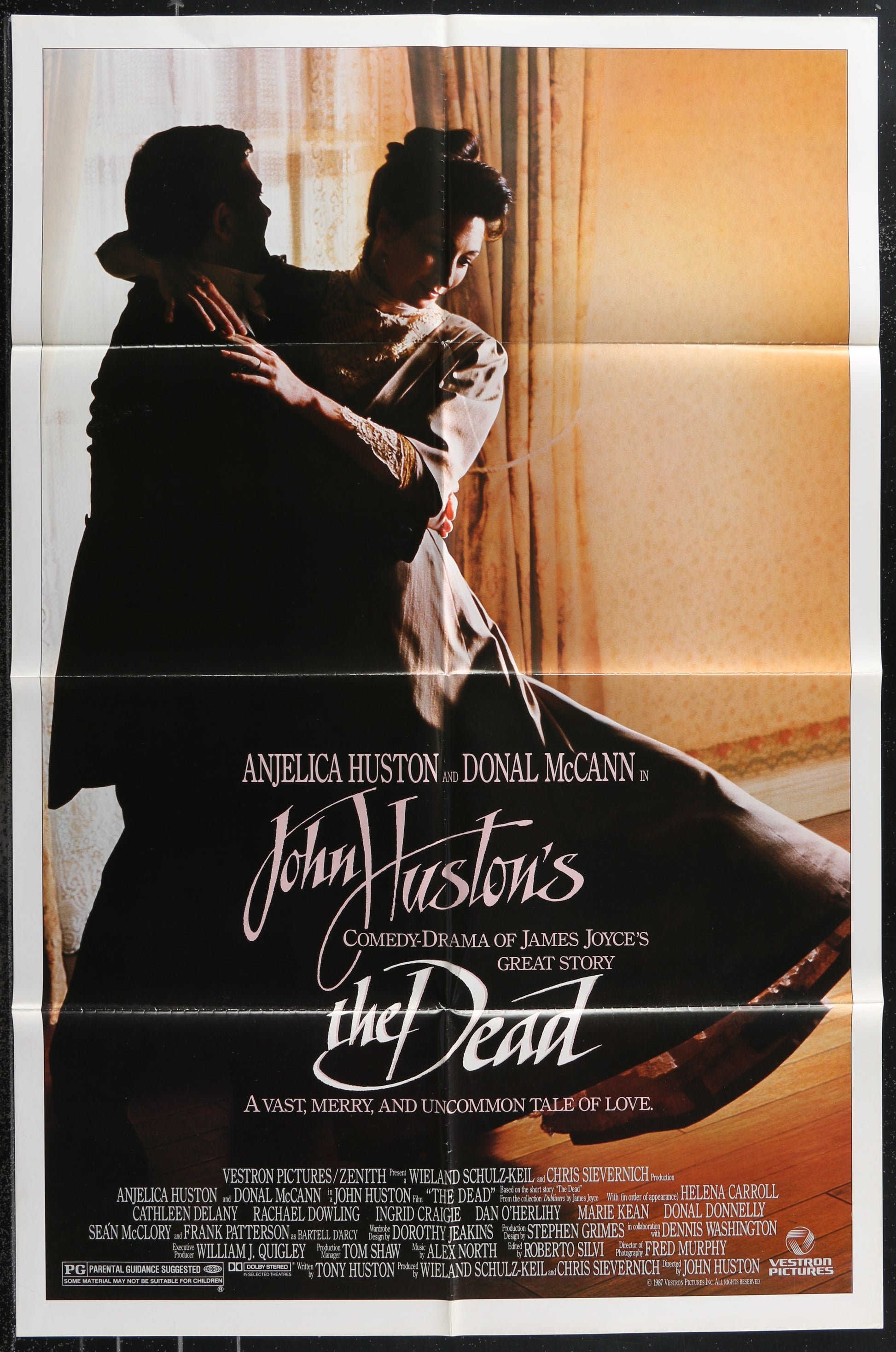 The Dead (1987) Original US One Sheet Movie Poster