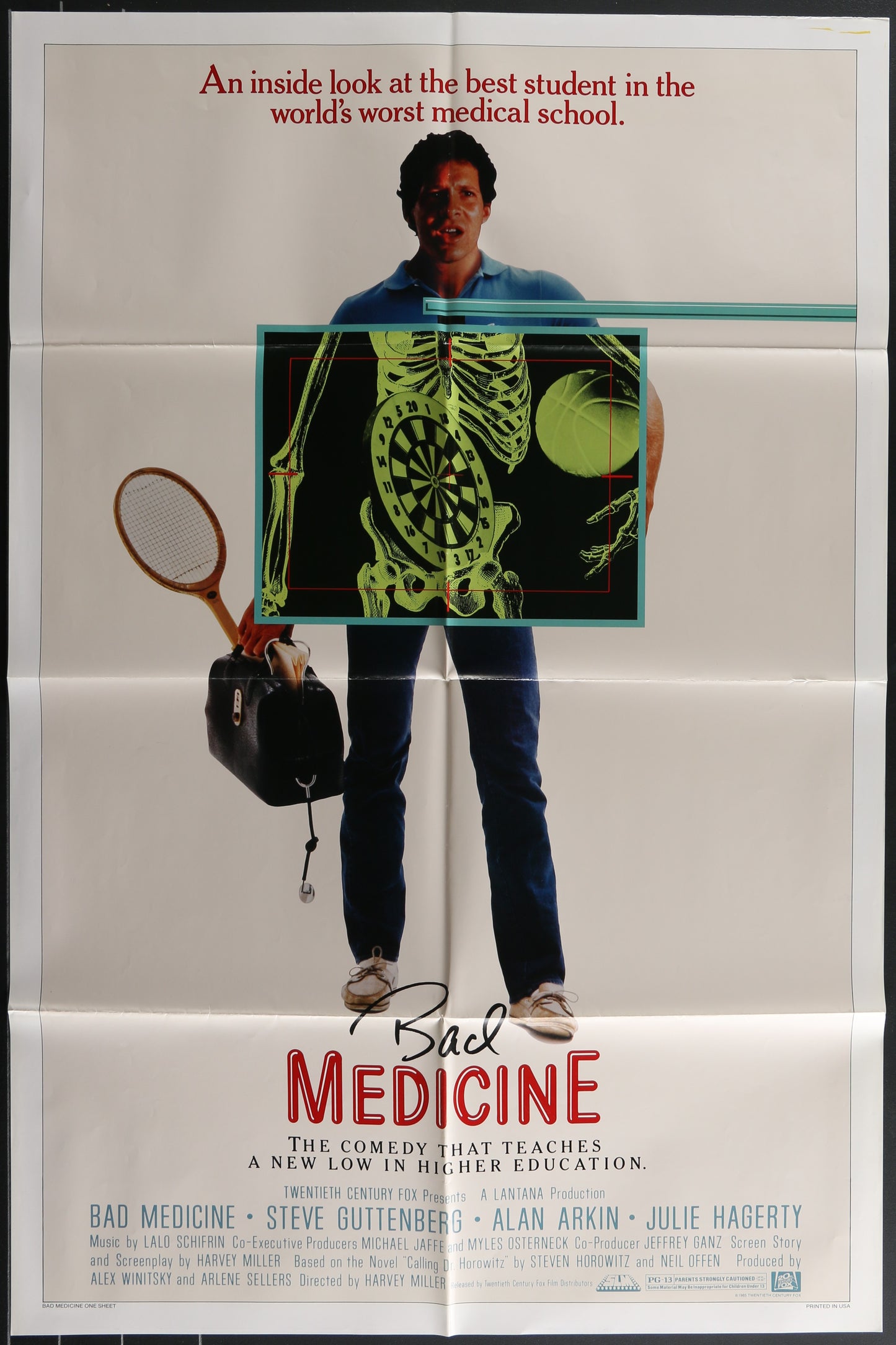 Bad Medicine (1985) Original US One Sheet Movie Poster