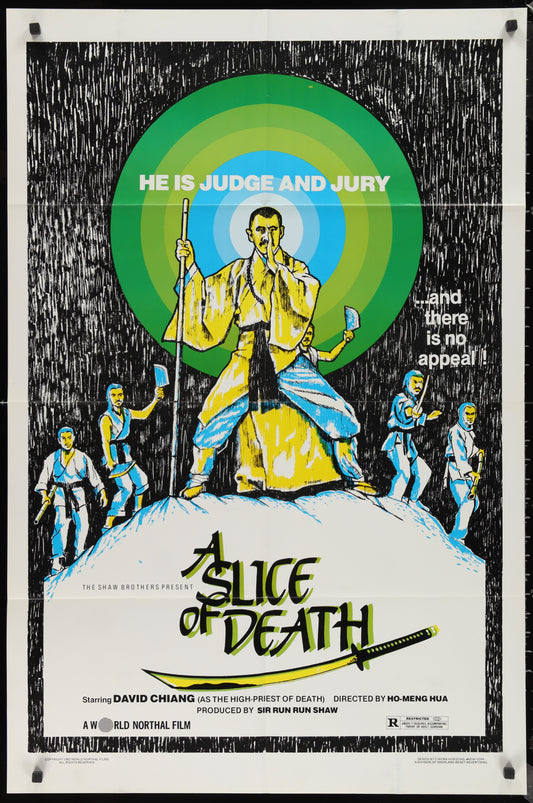 A Slice Of Death (1982) Original US One Sheet Movie Poster