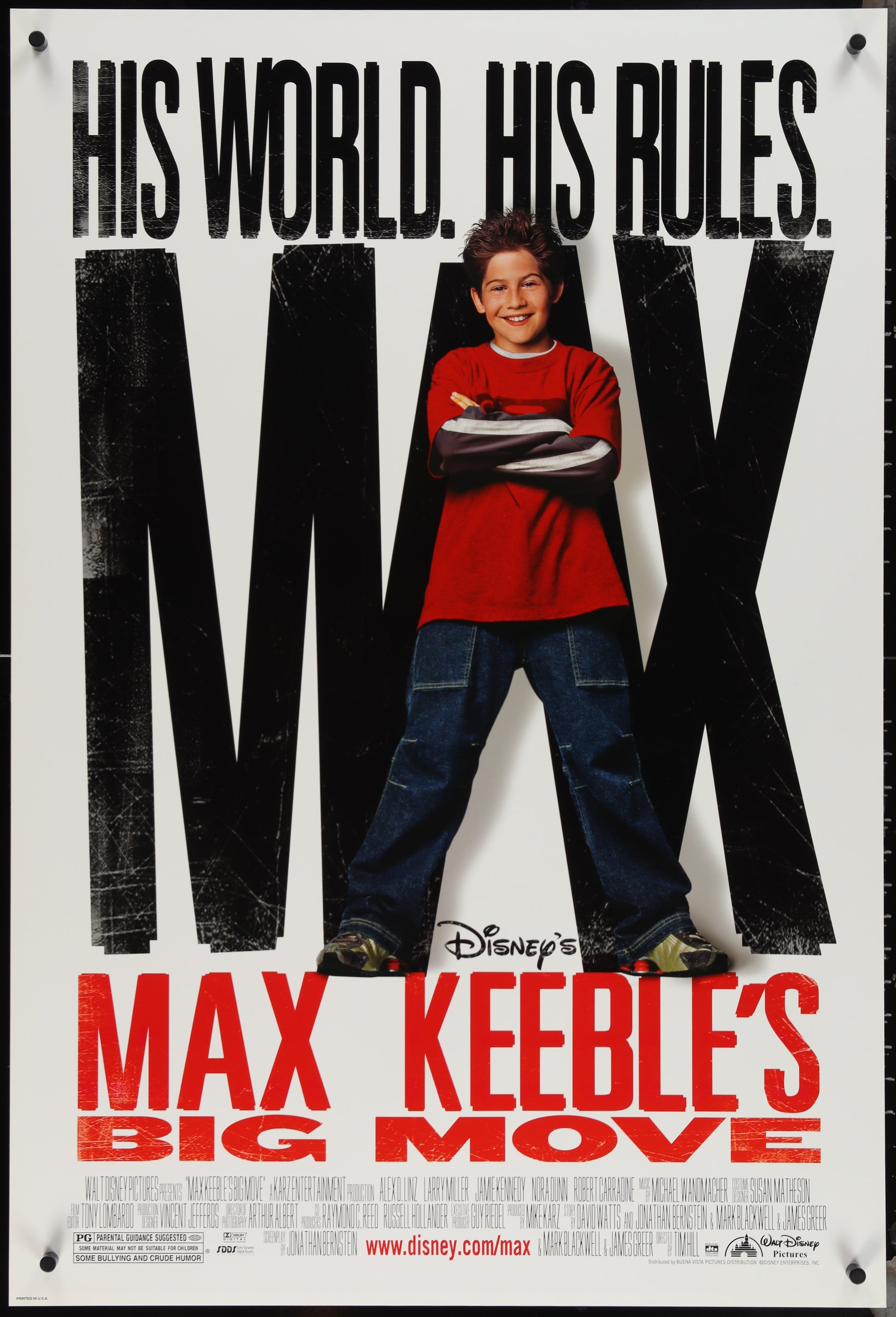 Max Keeble's Big Movie (2001) Original US One Sheet Movie Poster