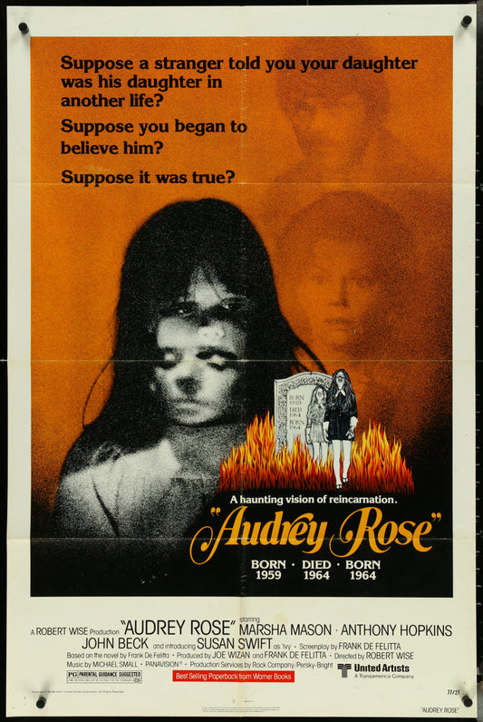 Audrey Rose (1977) Original US One Sheet Movie Poster