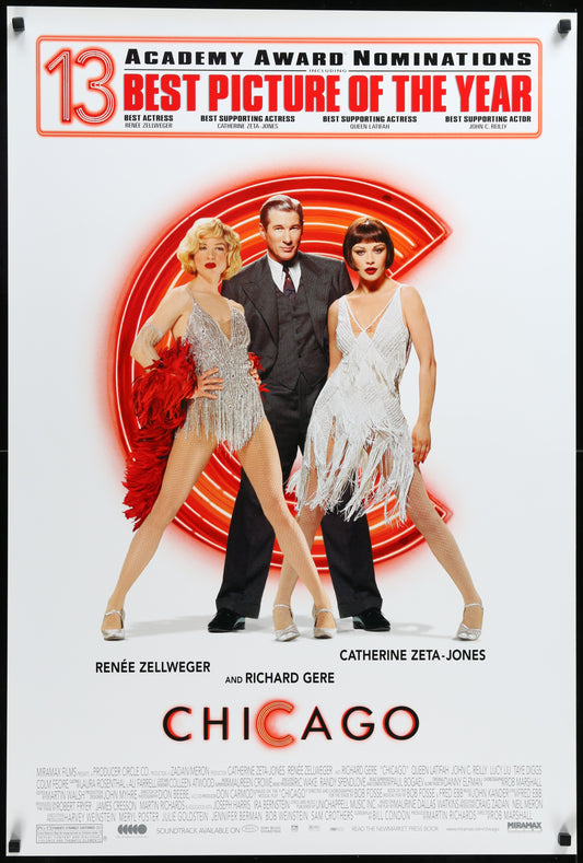 Chicago (2002) Original US One Sheet Movie Poster