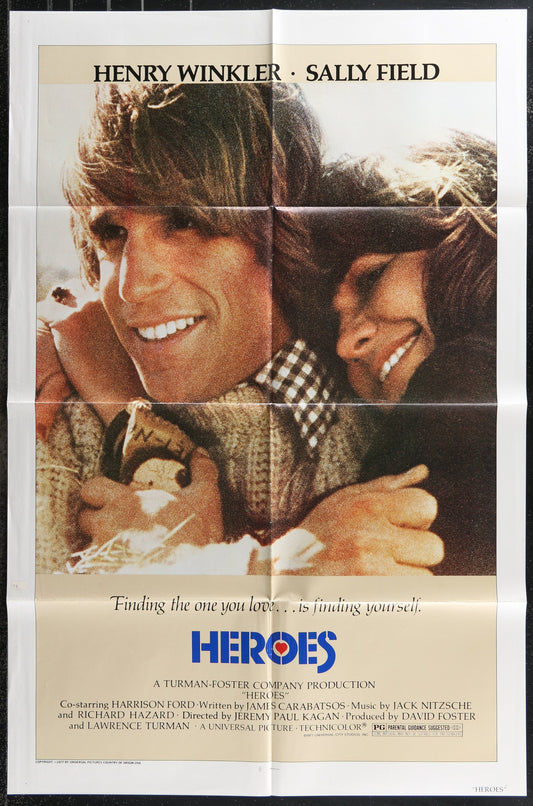 Heroes (1977) Original US One Sheet Movie Poster