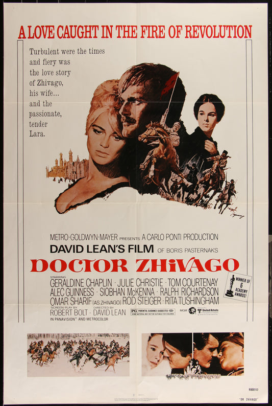 Doctor Zhivago (1980 RR) Original US One Sheet Movie Poster