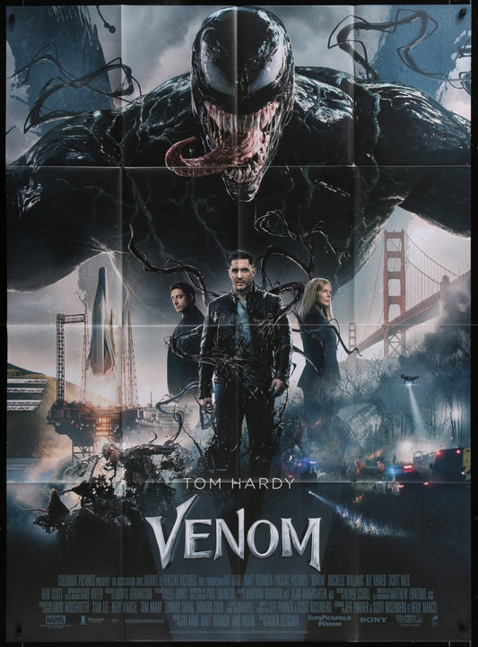 Venom (2018) Original French One Panel Movie Poster