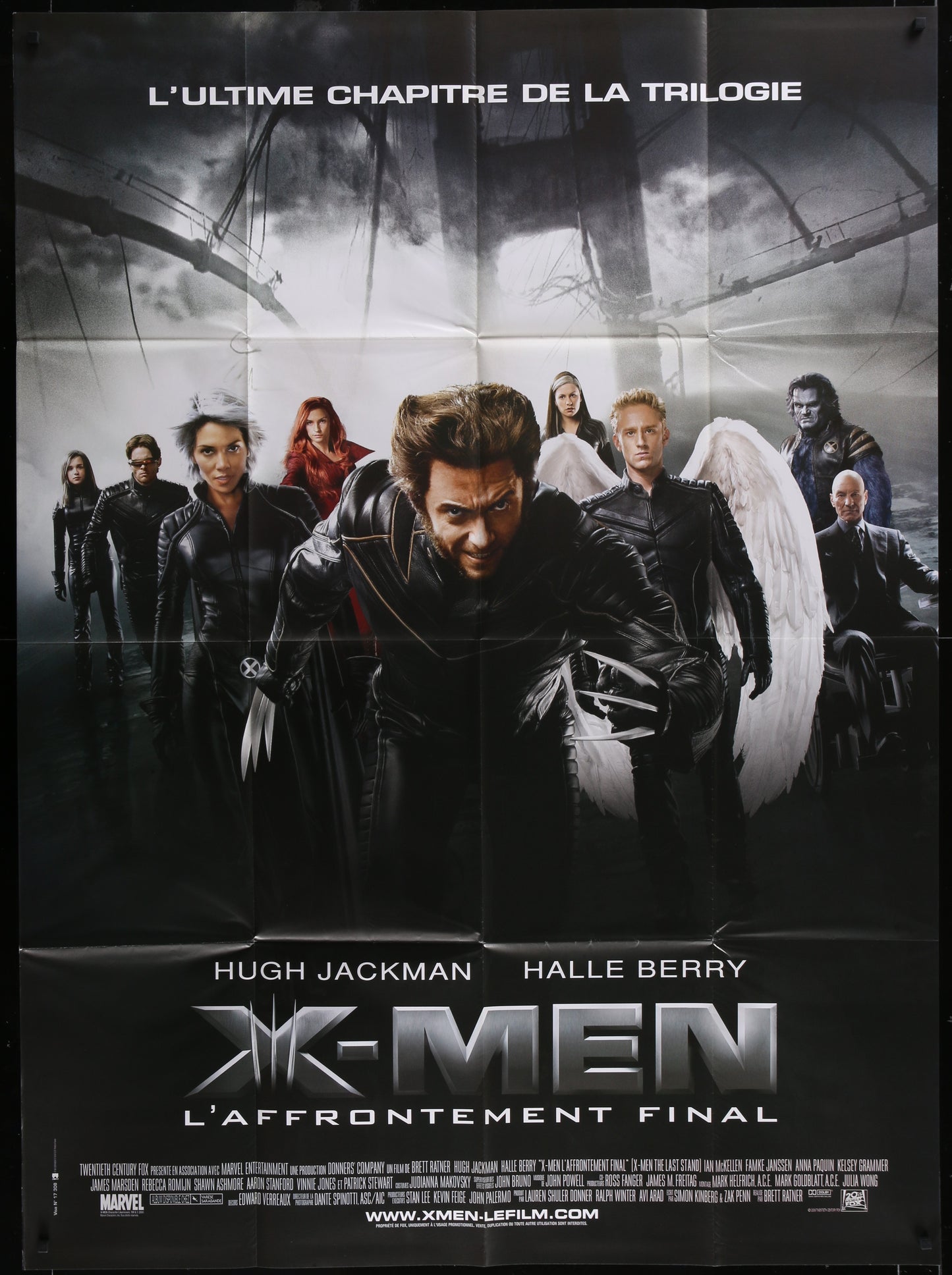 X-Men: The Last Stand (2006) Original French One Panel Movie Poster