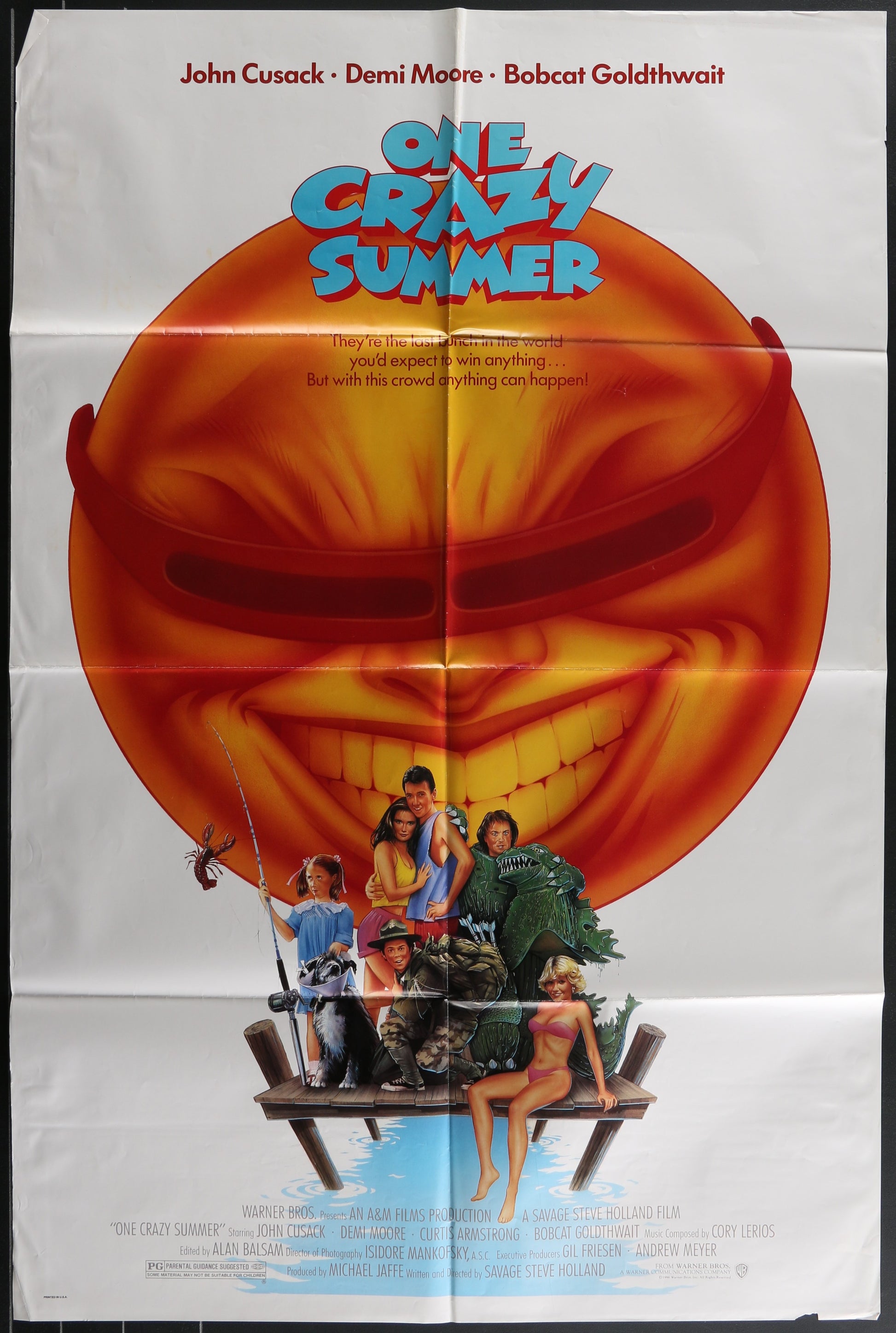 One Crazy Summer (1986) Original US One Sheet Movie Poster