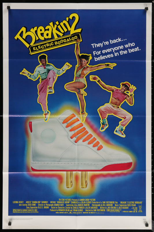 Breakin' 2: Electric Boogaloo (1984) Original US One Sheet Movie Poster