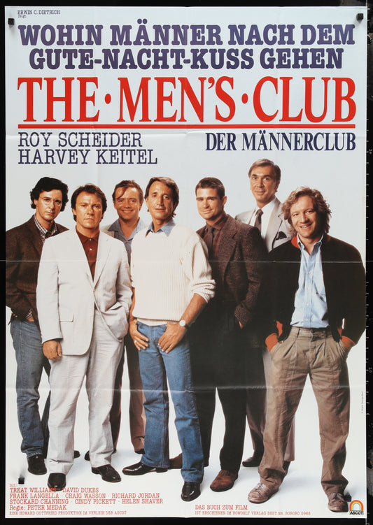 The Men's Club (1986) Original German A0 Movie Poster