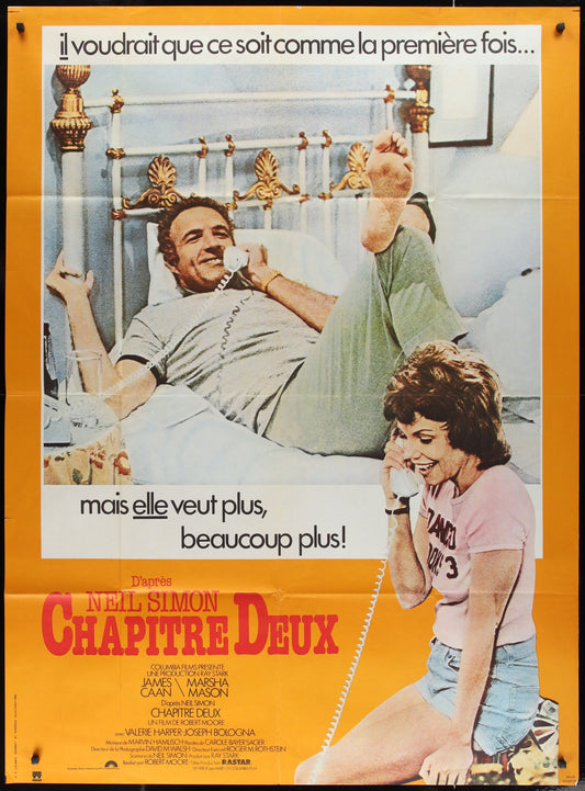 Chapter Two (1980) Original French Grande Movie Poster