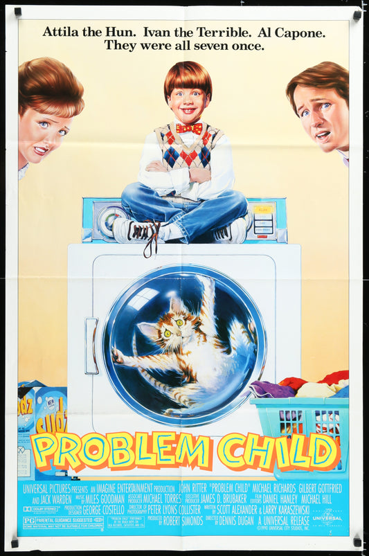 Problem Child (1990) Original US One Sheet Movie Poster