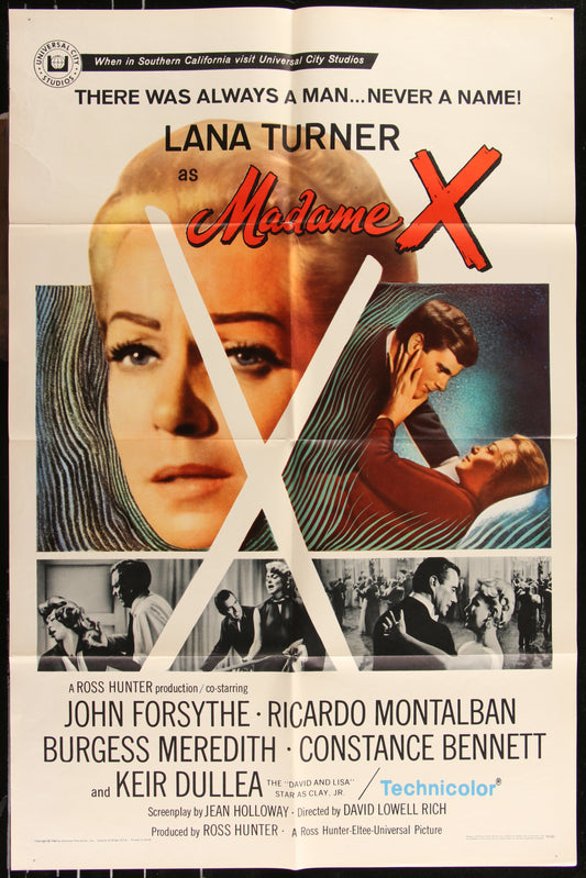 Madame X (1966) Original US One Sheet Movie Poster