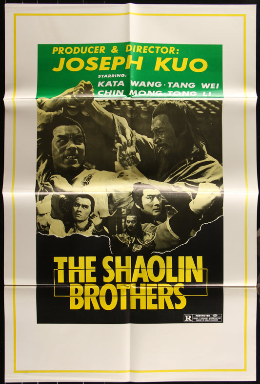 Shaolin Brothers (1977) Original US One Sheet Movie Poster