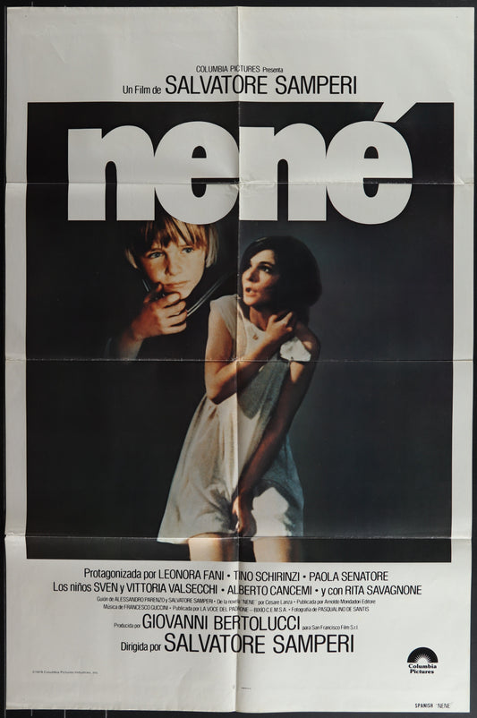 Nene Spanish (1978) Original US One Sheet Movie Poster