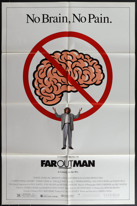 Far Out Man (1990) Original US One Sheet Movie Poster