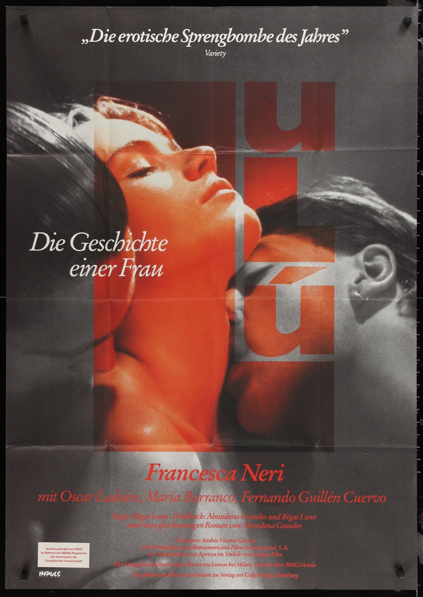 Ages Of Lulu (1990) Original German A0 Movie Poster