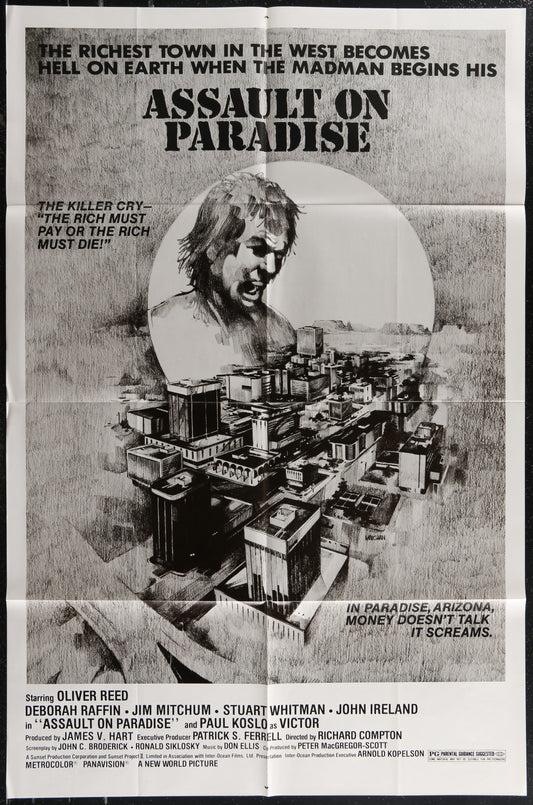 Assault On Paradise (1977) Original US One Sheet Movie Poster